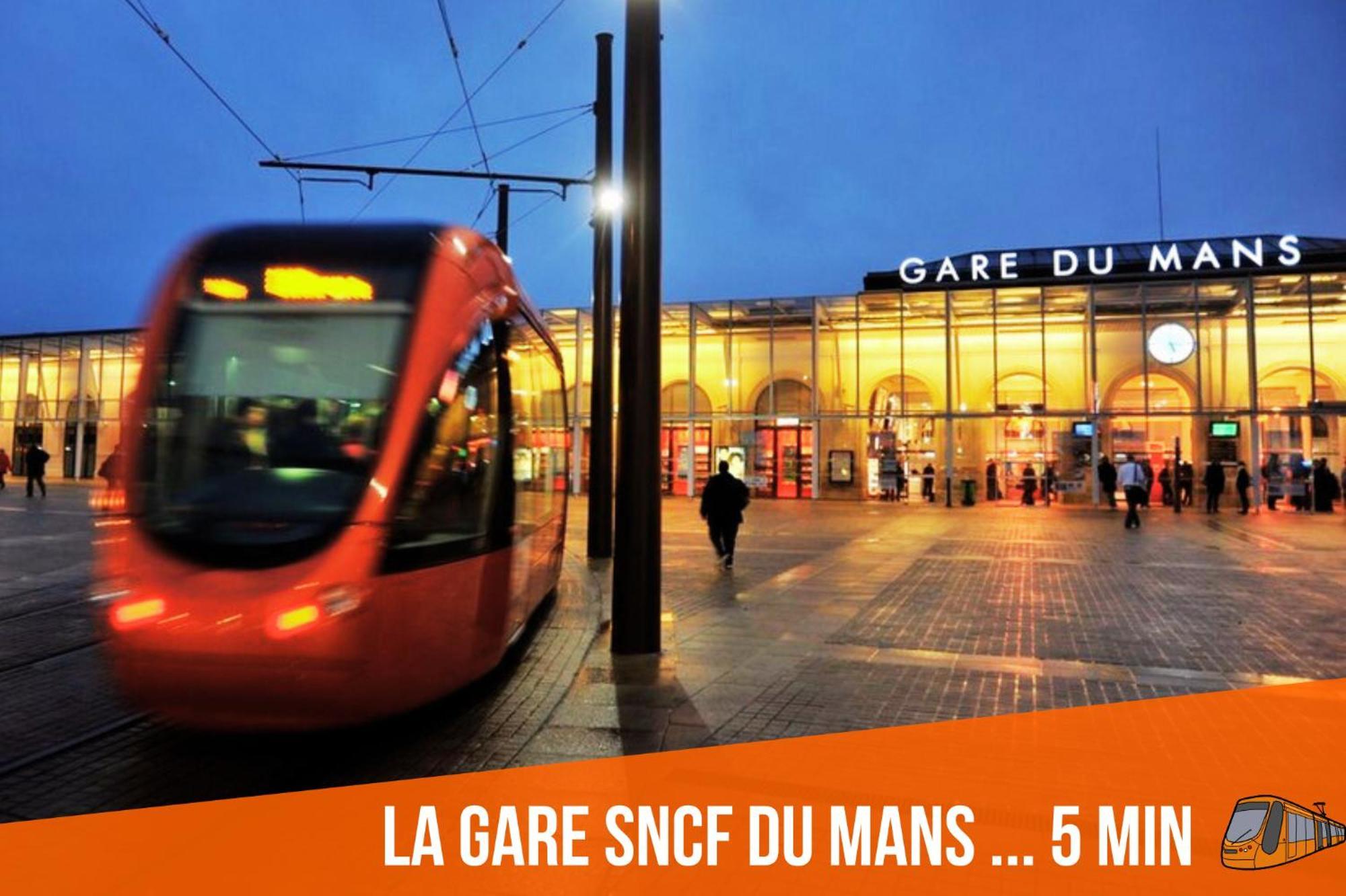 Le Mans City Sweet & Home - Climatise - Netflix - Wifi Fibre - Parking - Proche Circuit Des 24H & Centre-Ville - Accordhebergementconciergerie エクステリア 写真